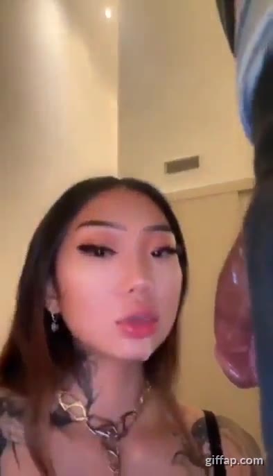 Very cute asian bitch with bbc
